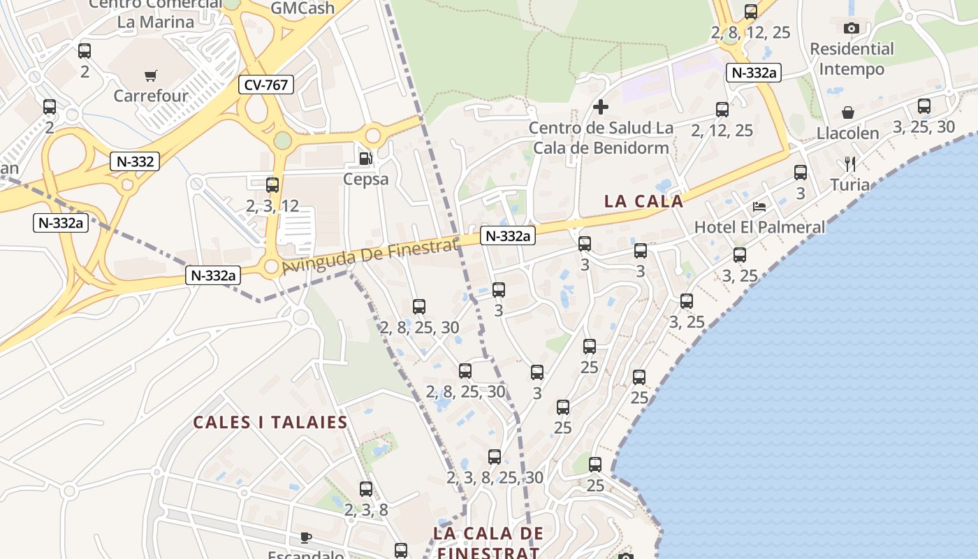 map